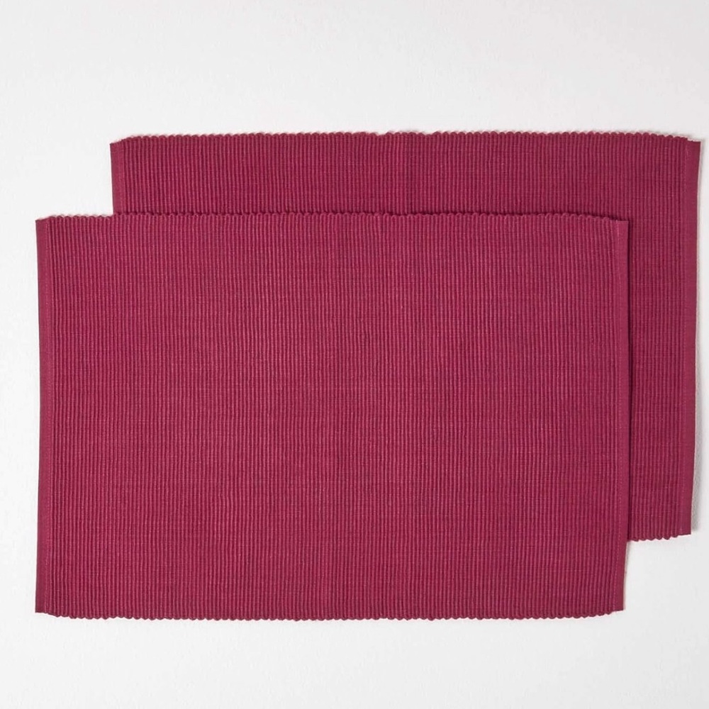 Set of 5 Placemats - 100% Cotton - Picture 3 of 6